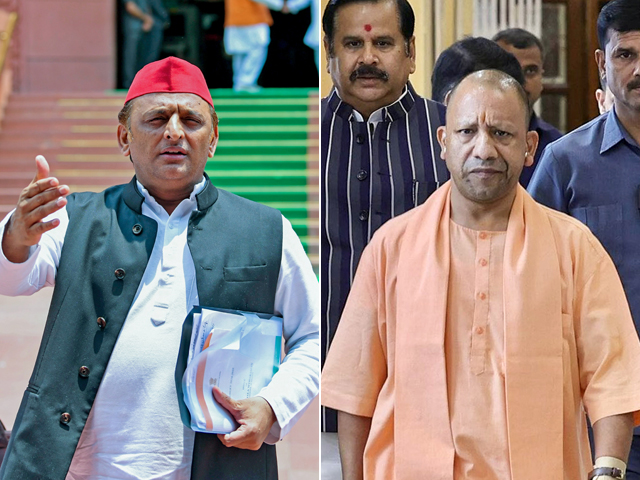 Yogi Adityanath, Akhilesh Yadav Spar Over Bulldozer Action "Policy"