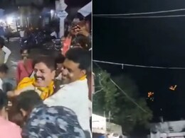 एक पत्थर से चौकी प्रभारी ने फोड़ दी दूर टंगी मटकी, निशाना देखकर आप भी रह जाएंगे दंग