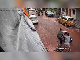 CCTV Footage : नंदुरबारमध्ये व्यापाऱ्याला लोळवून मारहाण, घटनेचा VIDEO समोर