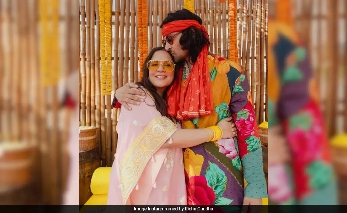 Richa Chadha Shares Unseen Pics From Pulkit Samrat And Kriti Kharbanda's <i>Haldi</i> Ceremony: "I Am A Full 6 Months Pregnant Here"