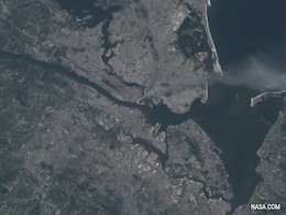 What 9/11 Attacks Looked Like From Space: NASA Shares Haunting Image What 9/11 Attacks Looked Like From Space: NASA Shares Haunting Image
