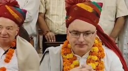 भारत दौरे पर आए पोलैंड के मेयर पावे केंसलर स्वागत से हुए खुश, बीकानेर को बताया अपना दूसरा घर