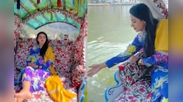 Divya Maderna: दिव्या मदेरणा ने शेयर किया वीडियो 'झील में शिकारा', यूजर बोले -मोदी का शुक्रिया अदा करिए &nbsp;