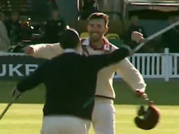 Ex-KKR Star Celebrates On Crutches After Somerset's Dramatic County Win vs Surrey