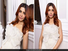 Samantha Ruth Prabhu Was Entirely In Bloom For <i>Citadel: Honey Bunny</i> Promotions In A White Floral Co-Ord Set Samantha Ruth Prabhu Was Entirely In Bloom For <i>Citadel: Honey Bunny</i> Promotions In A White Floral Co-Ord Set