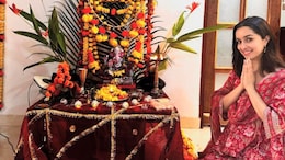 Inside Shraddha Kapoor's Ganesh Chaturthi Celebrations Featuring Delicious Food