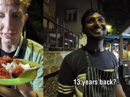 US Vlogger Tries Chicken 65 At Chennai Street Stall, Finds Out Vendor Is A PhD Student