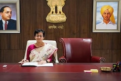 Atishi Takes Charge As CM With Grand Gesture For Arvind Kejriwal Atishi Takes Charge As CM With Grand Gesture For Arvind Kejriwal