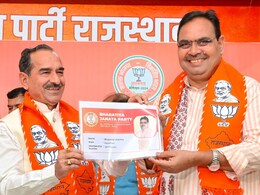 सीएम भजनलाल ने ली बीजेपी की सदस्यता, जनसंघ के नेता रहे दुर्गा लाल माली को बनाया मेंबर