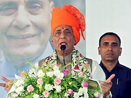 At Haryana Rally, Rajnath Singh's <i>"Damaad Ji"</i> Jibe At Congress At Haryana Rally, Rajnath Singh's <i>"Damaad Ji"</i> Jibe At Congress