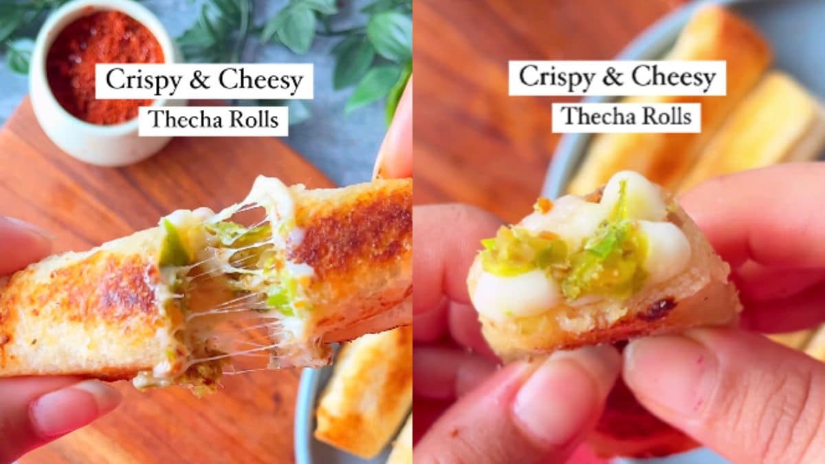 Love Thecha? Why Not Make Some Crispy And Cheesy Thecha Rolls Out Of It