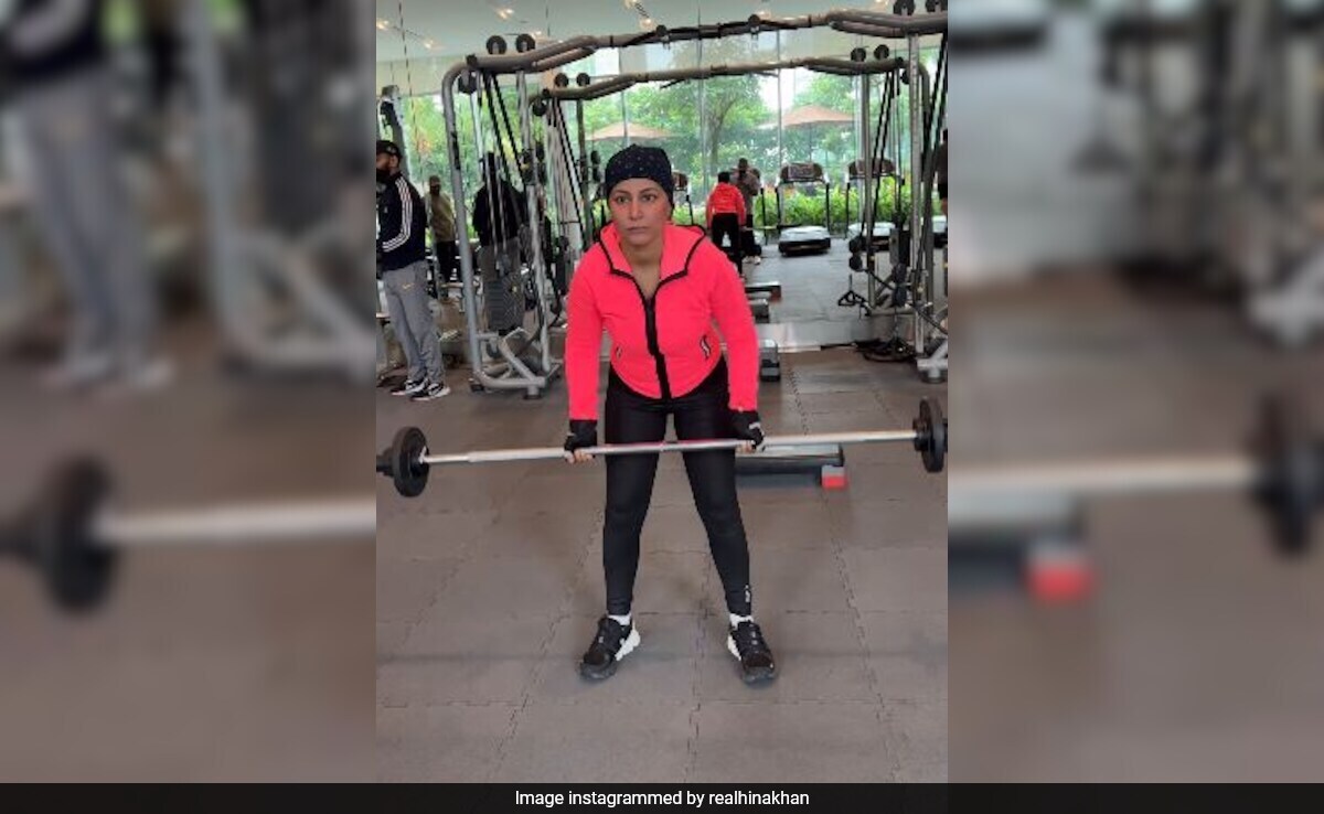 Inside Hina Khan's Workout Session: "A Promise To Fulfill For My Future Self"