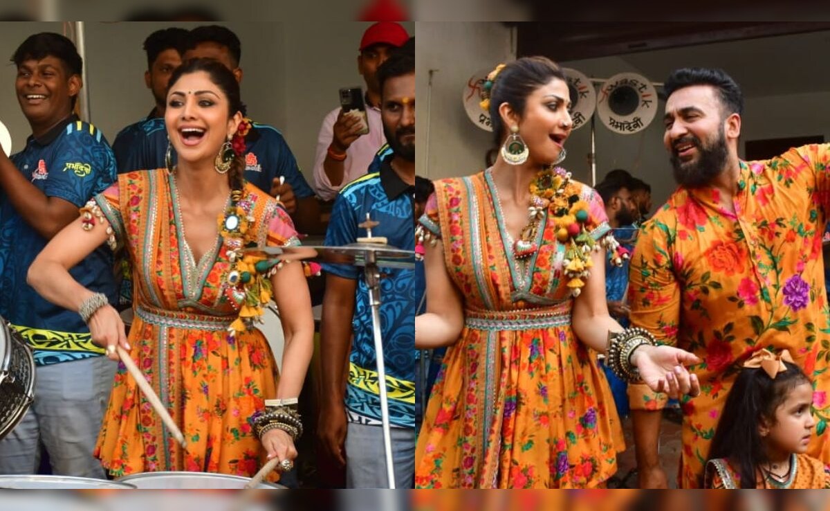 Ganesh Chaturthi 2024: The One Where Shilpa Shetty-Raj Kundra Dance During Ganpati <i>Visarjan</i>. Watch