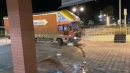 Video: Denied Food, Drunk Driver Rams Truck Into Hotel In Pune