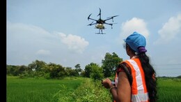 Women In Villages Pilot Farm Drones, Earning A Living And Some Independence