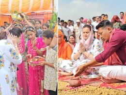 Barmer News: बच्चियों ने लगाया तिलक, फिर पूजा करने बैठीं IAS टीना डाबी,  लोगों से की यह अपील