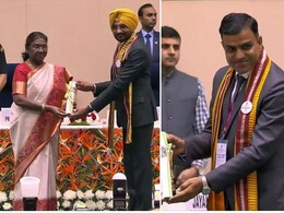 राष्ट्रीय शिक्षक पुरस्कार 2024: राष्ट्रपति द्रौपदी मुर्मू ने राजस्थान के दो शिक्षक बलजिंदर सिंह और हुकम चंद को किया सम्मानित राष्ट्रीय शिक्षक पुरस्कार 2024: राष्ट्रपति द्रौपदी मुर्मू ने राजस्थान के दो शिक्षक बलजिंदर सिंह और हुकम चंद को किया सम्मानित
