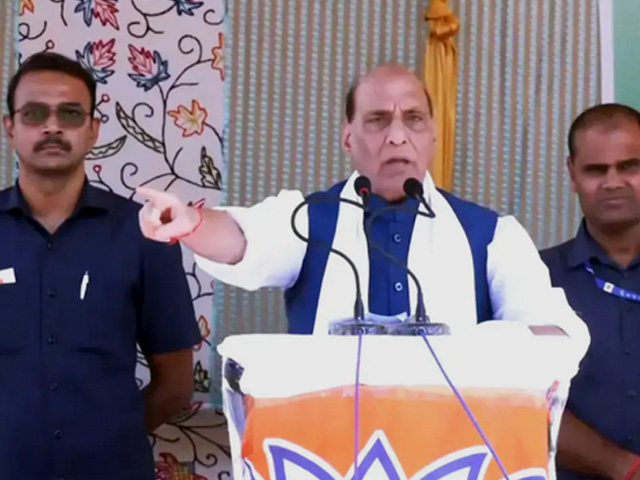 Rajnath Singh Hints At Conditional Dialogue With Pakistan