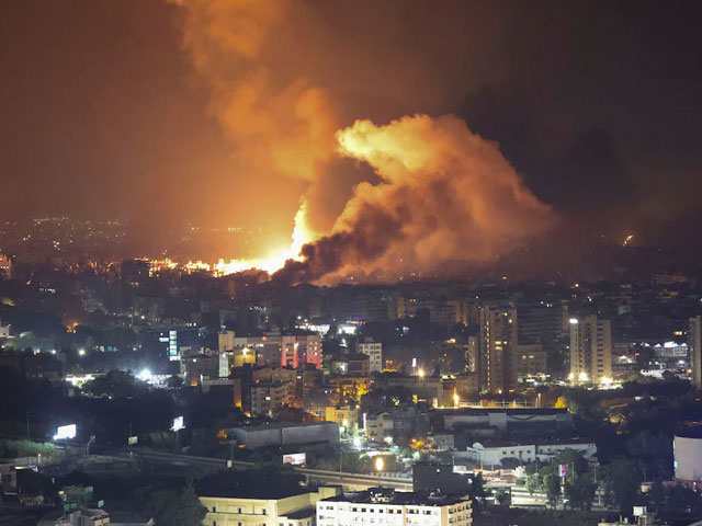 Israel Targets Hezbollah Chief Hassan Nasrallah In Beirut Strikes