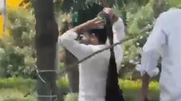 कांग्रेस कार्यकर्ताओं ने केंद्रीय मंत्री&nbsp;रवनीत बिट्टू को जयपुर में दिखाए काले झंडे, कई नेता हिरासत में&nbsp;