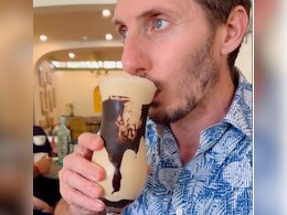 Cold Coffee Face-Off: Woman Makes Italian Partner Try Indian Cold Coffee For First Time, His Reaction...
