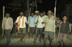 Villagers In Bahraich On Alert Post Fatal Wolf Attack, Drones Deployed For  Surveillance Villagers In Bahraich On Alert Post Fatal Wolf Attack, Drones Deployed For  Surveillance