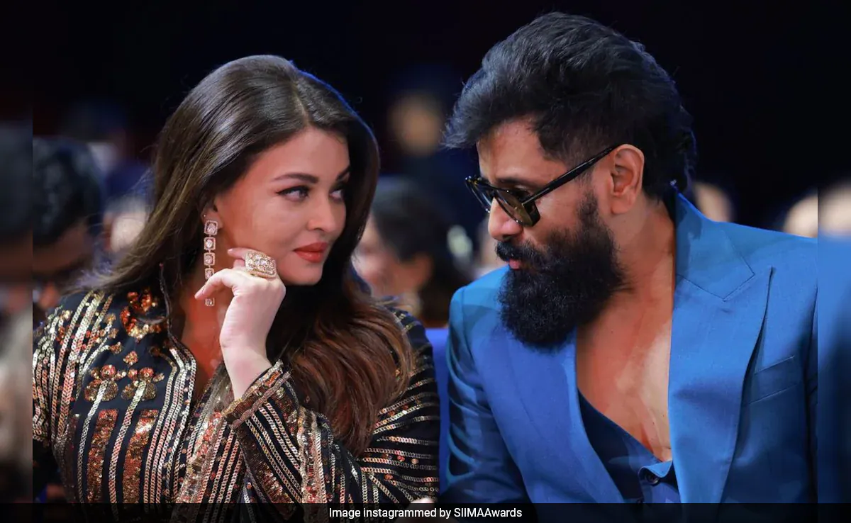 Aishwarya Rai Bachchan And Vikram's Catch-Up At SIIMA - See Viral Pics