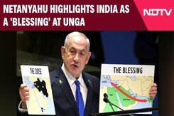 Netanyahu  At UN General Assembly | Netanyahu Highlights India AS A 'Blessing' At UNGA Netanyahu  At UN General Assembly | Netanyahu Highlights India AS A 'Blessing' At UNGA