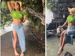 Wamiqa Gabbi's Crop Top, Skirt And Straw Hat On A Tropical Holiday Signals A Summer Without End Wamiqa Gabbi's Crop Top, Skirt And Straw Hat On A Tropical Holiday Signals A Summer Without End