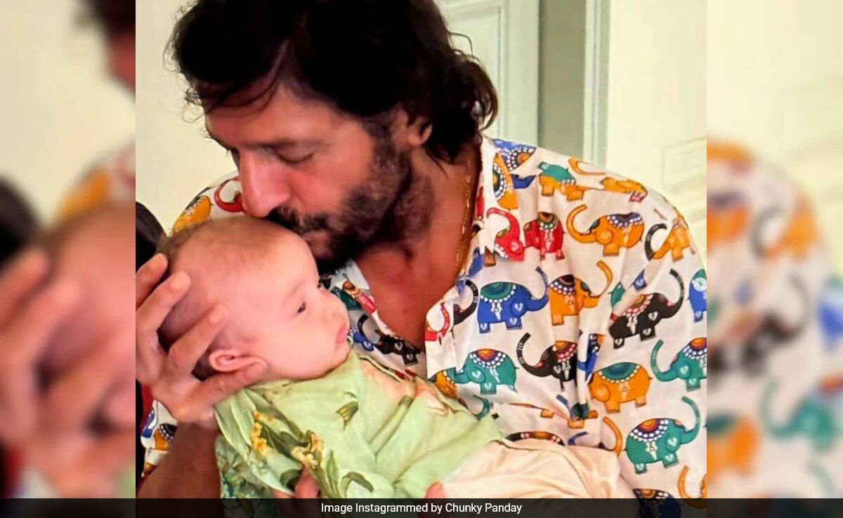 Chunky Panday Shares Pic With Niece Alanna's Son River: "57 Years Apart..."