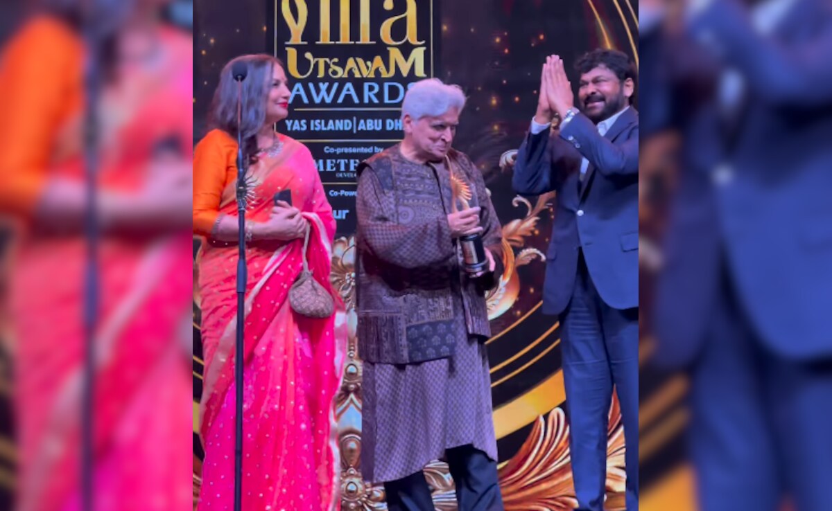 IIFA Utsavam 2024: Chiranjeevi Receives Outstanding Achievement In Indian Cinema Award