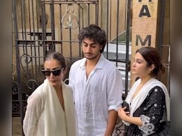 Anil Arora Funeral: अनिल अरोड़ा का हुआ अंतिम संस्कार, मां मलाइका को संभालते दिखे अरहान खान