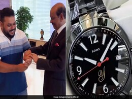 Indian Billionaire Surprises Fan With A Rs 2 Lakh Rado Watch, Video Goes Viral Indian Billionaire Surprises Fan With A Rs 2 Lakh Rado Watch, Video Goes Viral