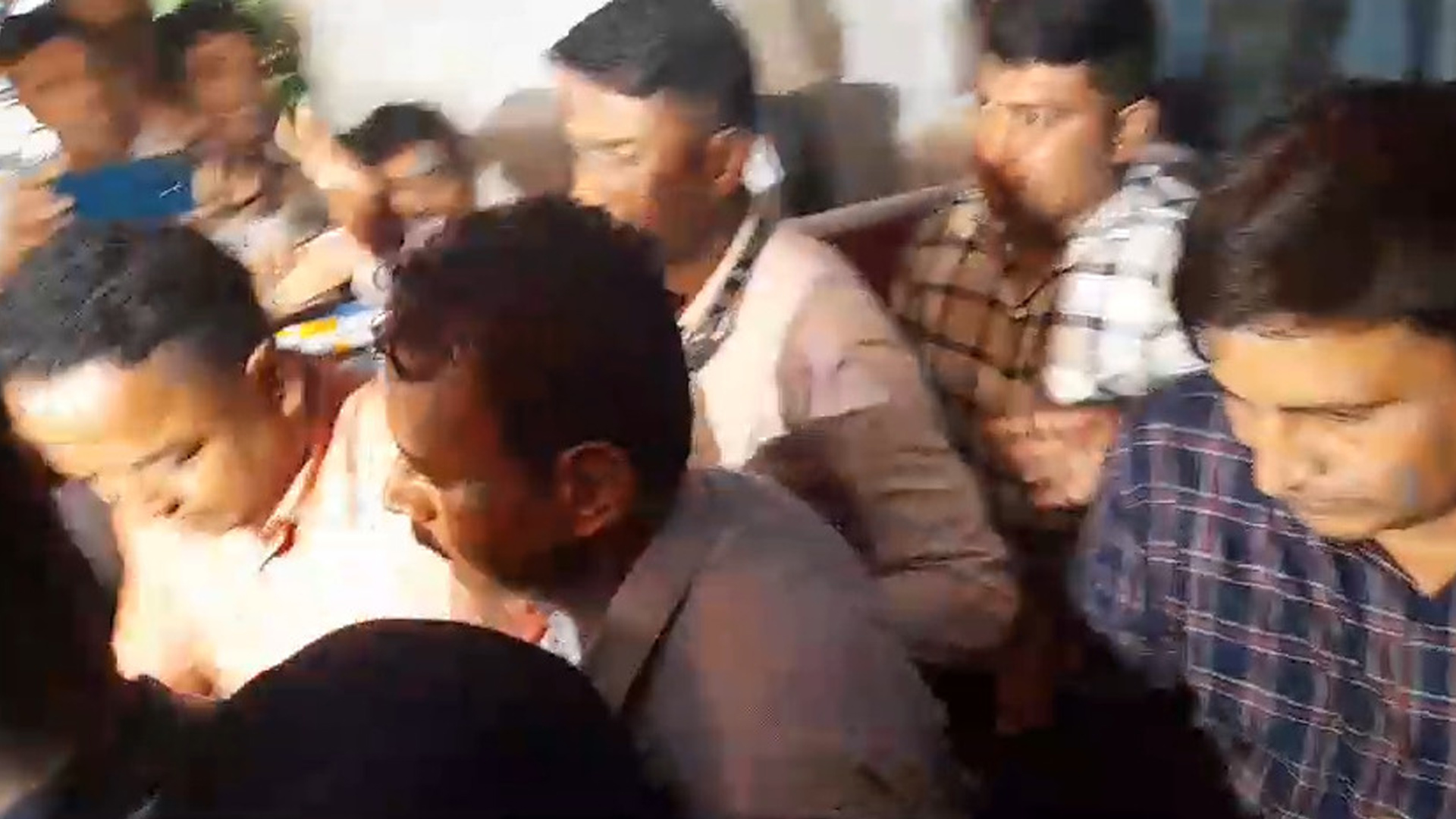 Crowd Harasses Ex-Principal of RG Kar Medical College