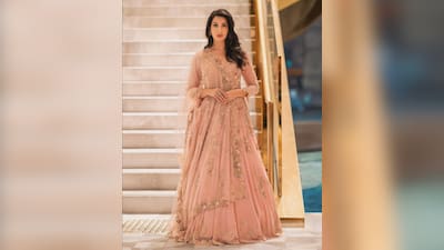 nora fatehi pink dress Nora Fatehi x Dolly J 10