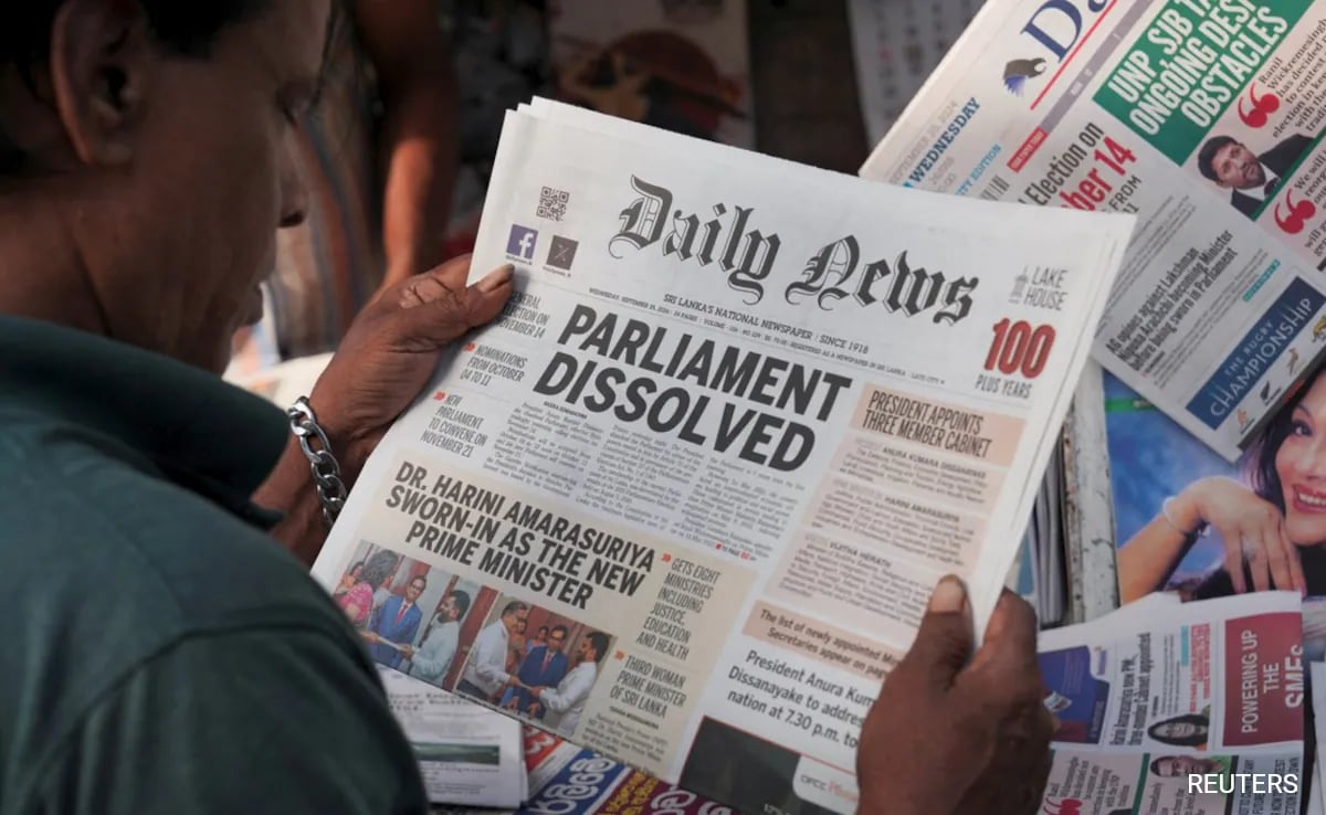 Why Sri Lanka's President Has Called For A Snap General Election 5 Facts