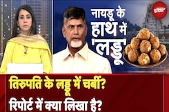 Tirupati Laddoo: Chandrababu Naidu के बयान से धमाका, तिरुपति के लड्डू में जानवर की चर्बी Tirupati Laddoo: Chandrababu Naidu के बयान से धमाका, तिरुपति के लड्डू में जानवर की चर्बी