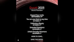 Ducati To Unveil Five Motorcycles Before The Year Ends