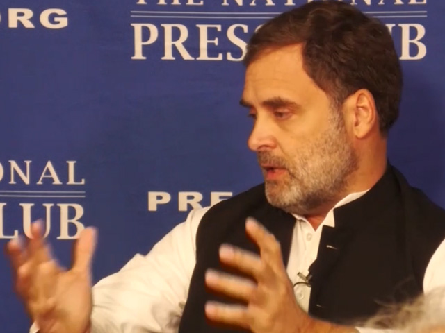 Rahul Gandhi In US: “Ideological War Taking Place Between Congress, BJP, RSS…”