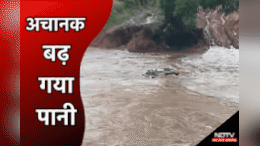 Chhattisgarh Flood: नदी में आ गई अचानक बाढ़, तिनके की तरह बह गई लोगों से भरी कार, ऐसे बची जान