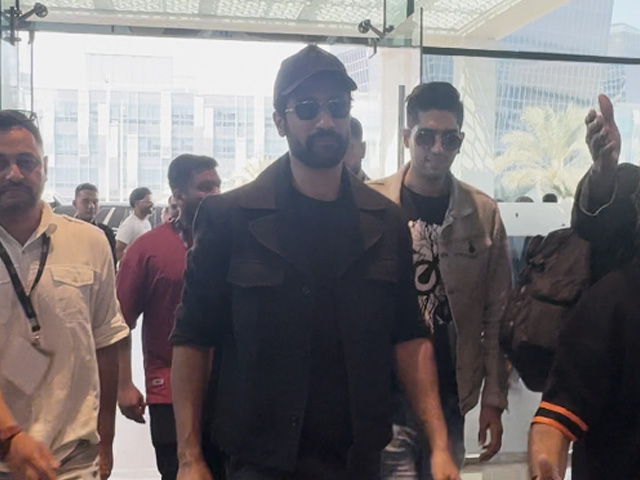 Vicky Kaushal Pictured In Abu Dhabi Ahead Of Award Night