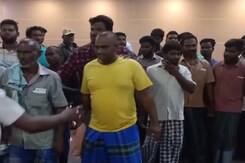 19 Fishermen Released By Sri Lankan Navy, Arrive At Chennai Airport 19 Fishermen Released By Sri Lankan Navy, Arrive At Chennai Airport