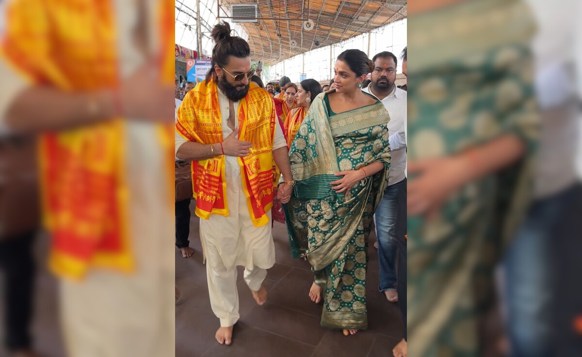 Parents-To-Be Deepika Padukone And Ranveer Singh Visit Siddhivinayak Temple