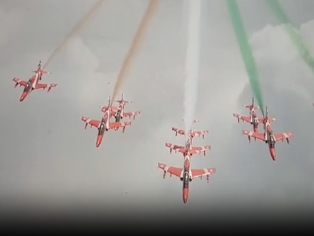 Tarang Shakti 2024: Indian, Foreign Aircraft Perform Daredevil Stunts In Jodhpur Skies