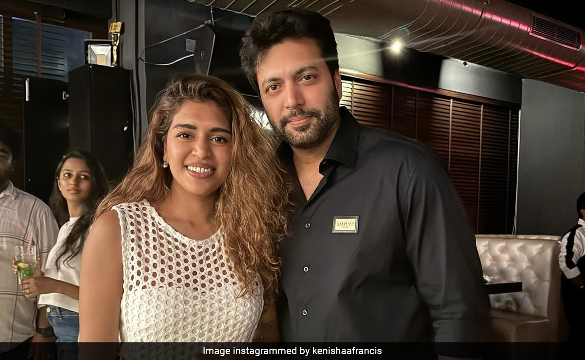 Jayam Ravi On Kenishaa Francis Dating Rumours Amid Divorce Battle: "Don't Involve Her Unnecessarily"