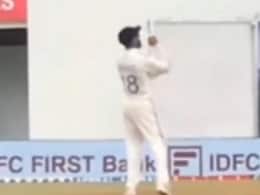 Watch: Virat Kohli Entertains Chennai Crowd With <i>Naagin</i> Gesture During Bangladesh Test