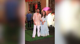 In Pastel Shades And Floral Prints, Sonakshi Sinha And Zaheer Iqbal Brought Spring Vibes For Ganesh Chaturthi 2024