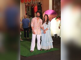 In Pastel Shades And Floral Prints, Sonakshi Sinha And Zaheer Iqbal Brought Spring Vibes For Ganesh Chaturthi 2024