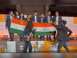 VIDEO: रोहित और मेसी वाला सेलिब्रेशन स्टाइल ओलंपियाड चैंपियंस ने भी अपनाया, दिल जीत लेगा वीडियो