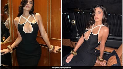 black v neck halter dress Plunging V Neck Halter Gown